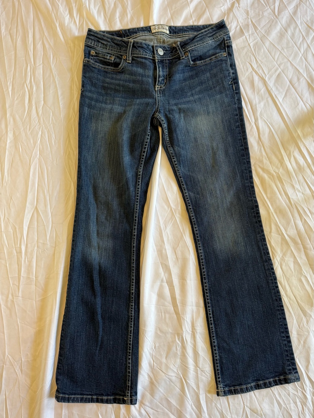 Aeropostale Chelsea bootcut 7/8 short dark blue jeans